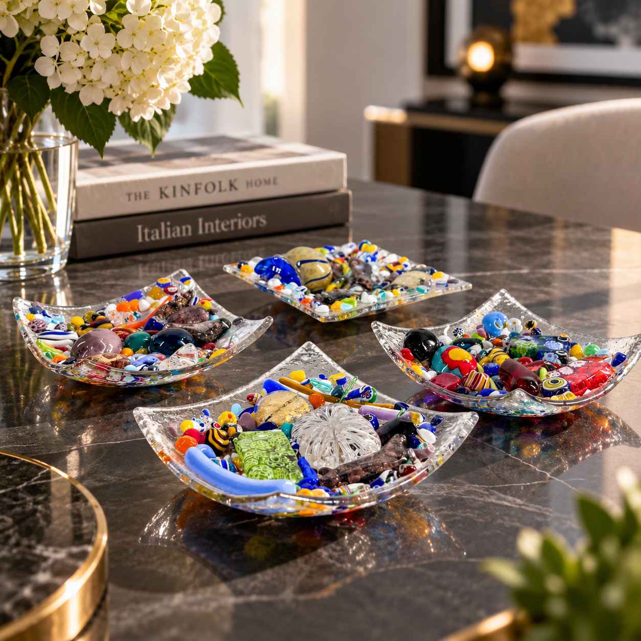 Elysium centerpiece - Murano Glass