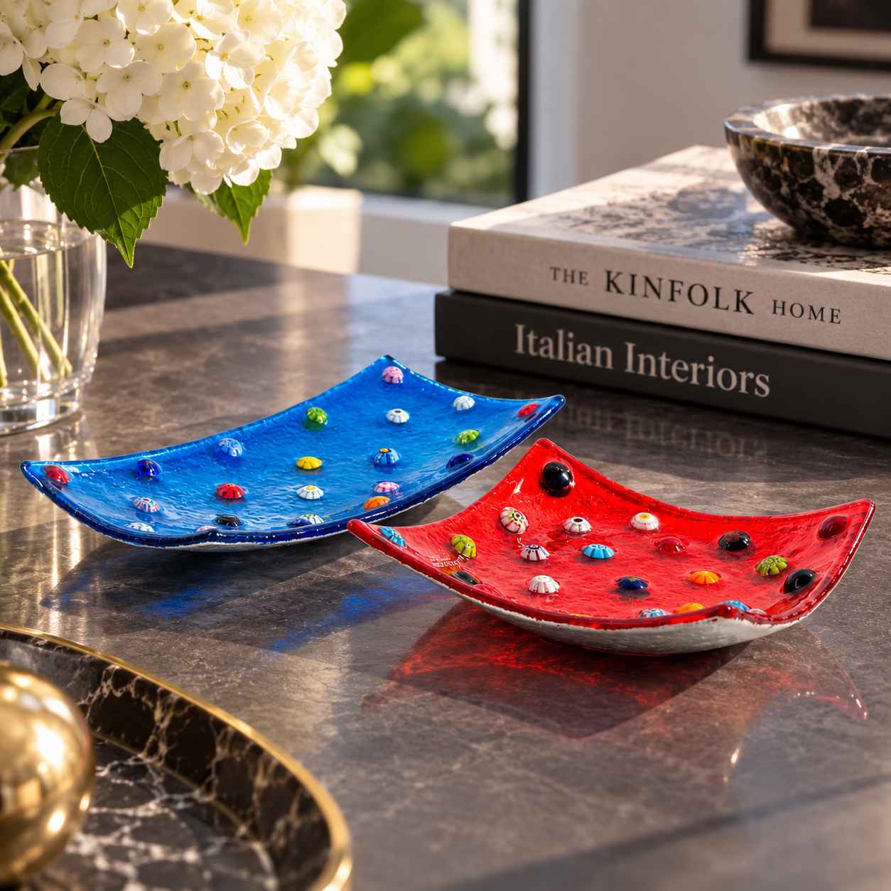 Sprinkles centerpiece - Murano Glass