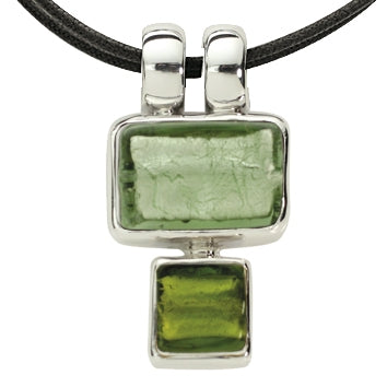 Demucha necklace - Murano Glass and Silver