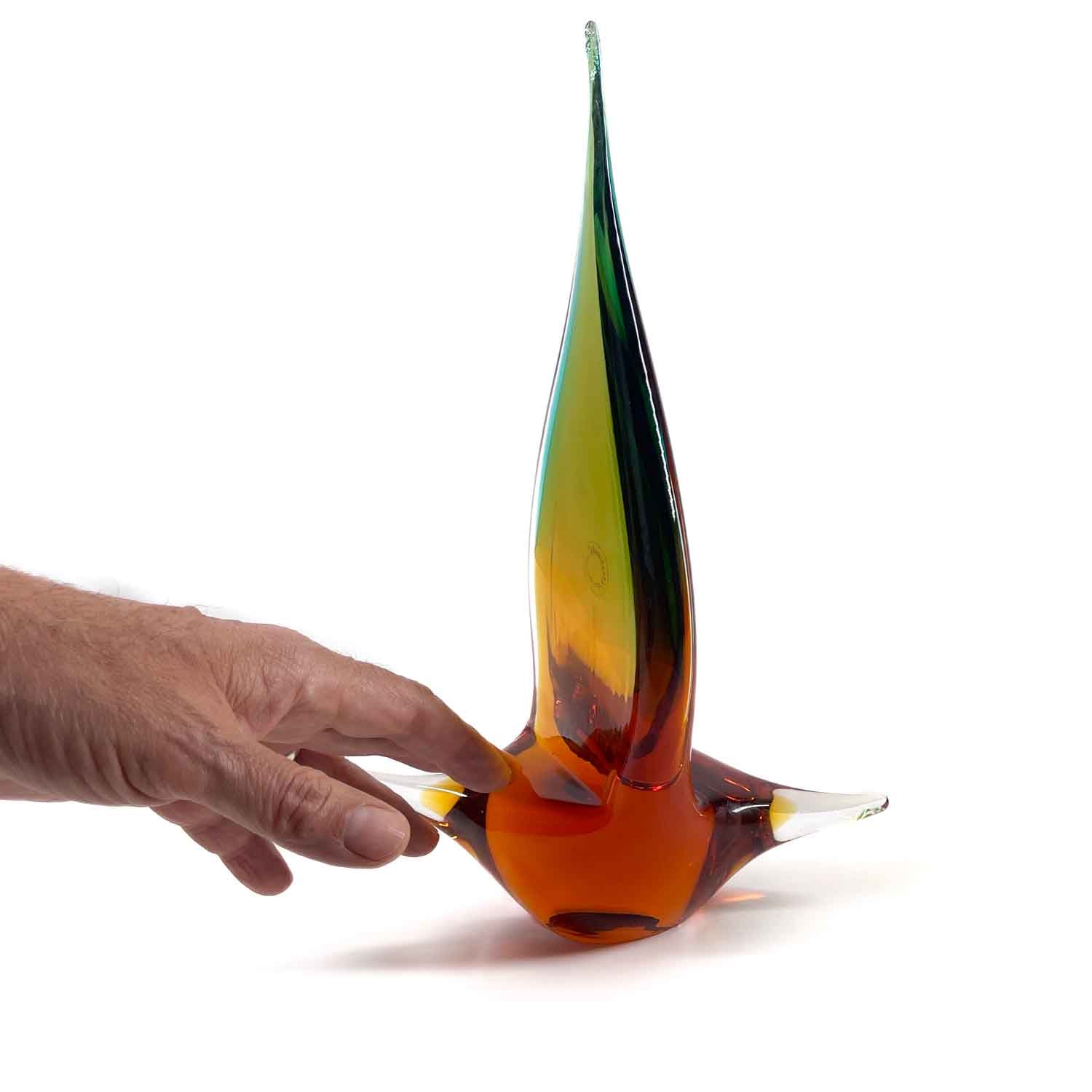 Adrias sail boat - Murano Glass