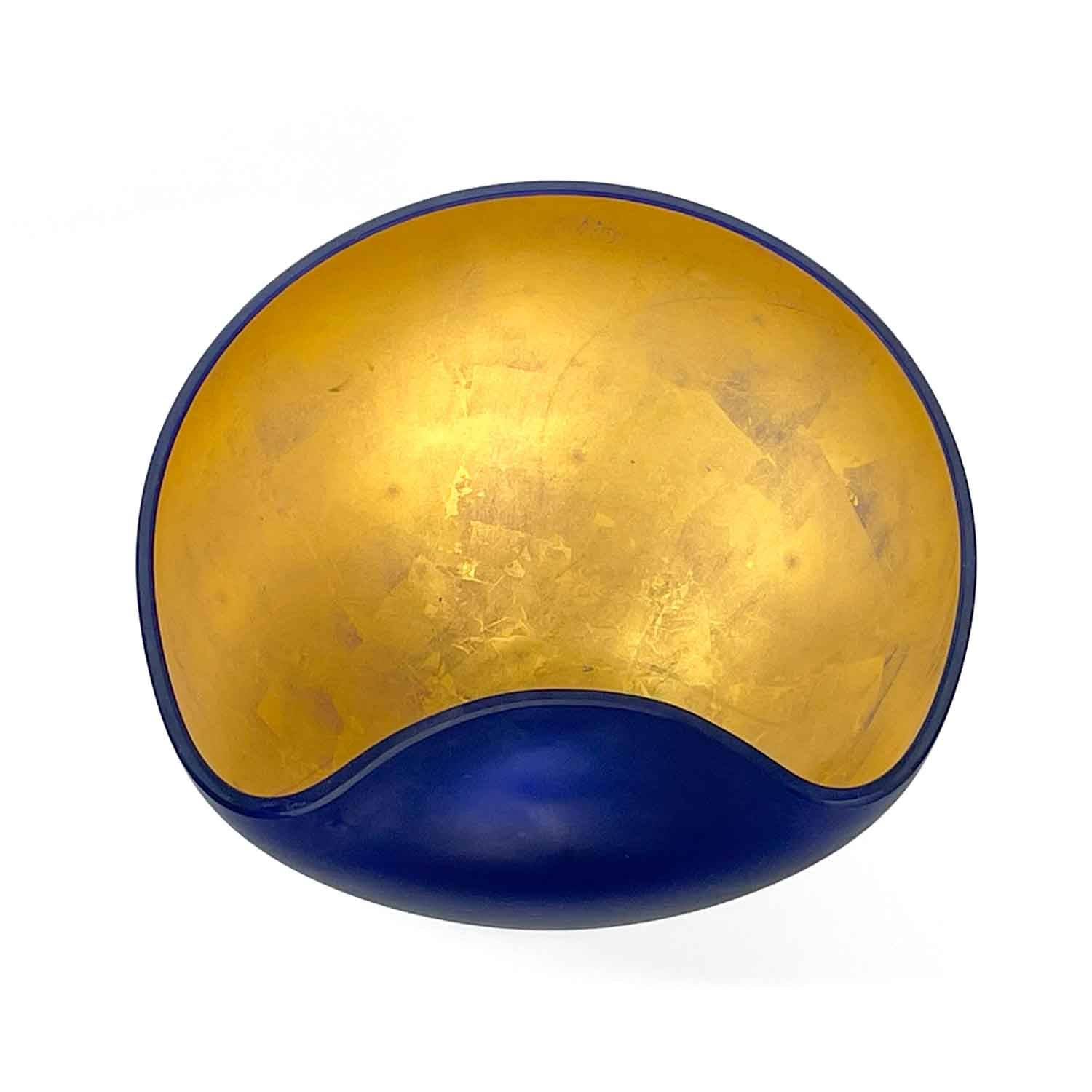 Gold Centerpieces - red or blu - Murano Glass