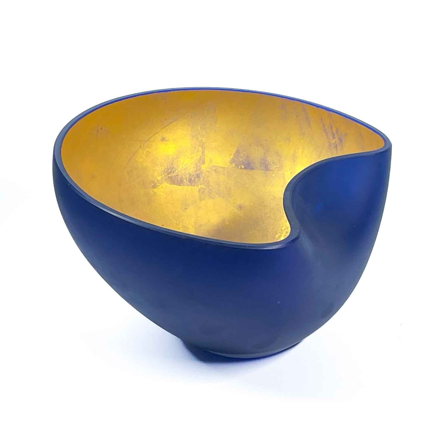 Gold Centerpieces - red or blu - Murano Glass
