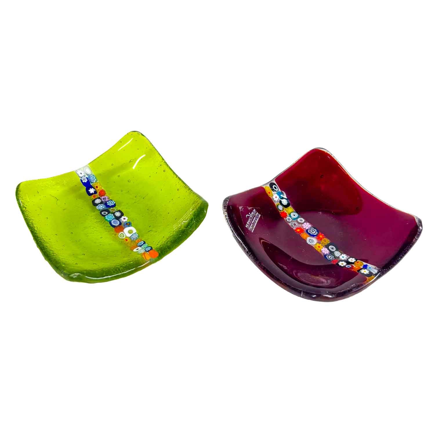 Trinket Tray with Murrine band