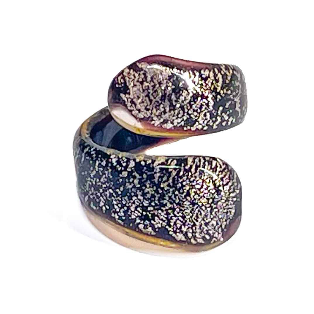 Pink Light Ring Handmade Hydra - Murano Glass