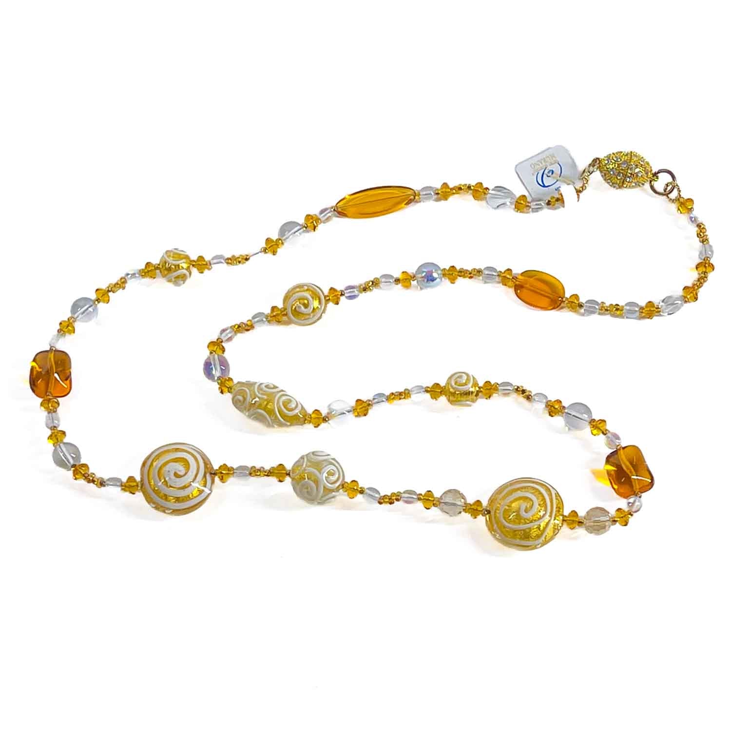 Sunlight Necklace - Murano Glass
