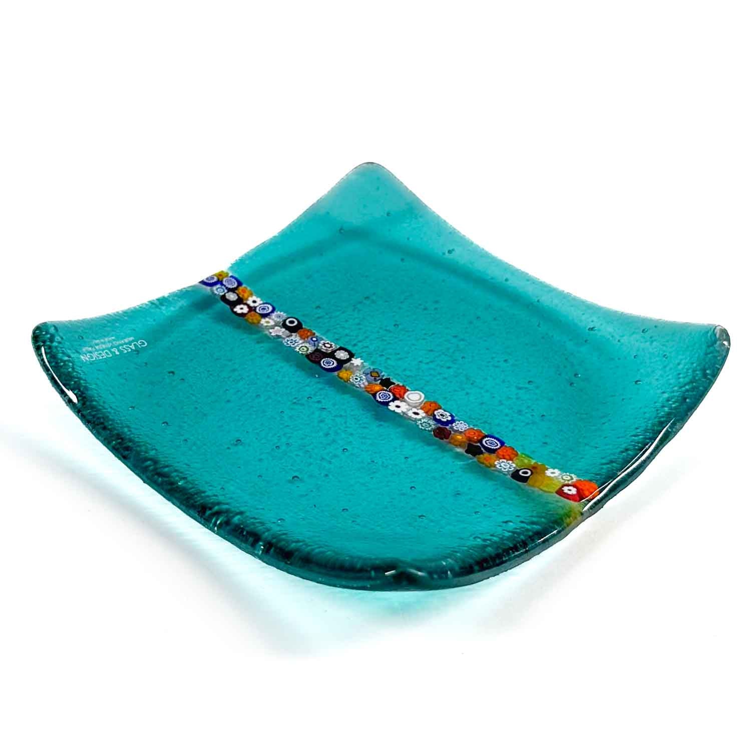 Trinket Tray with Murrine band