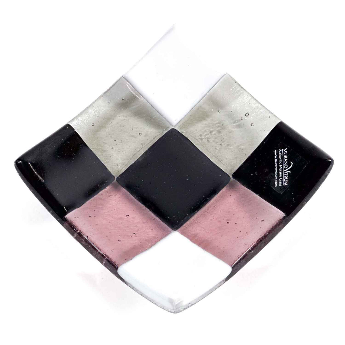Tweed Trinket Tray - Murano Glass
