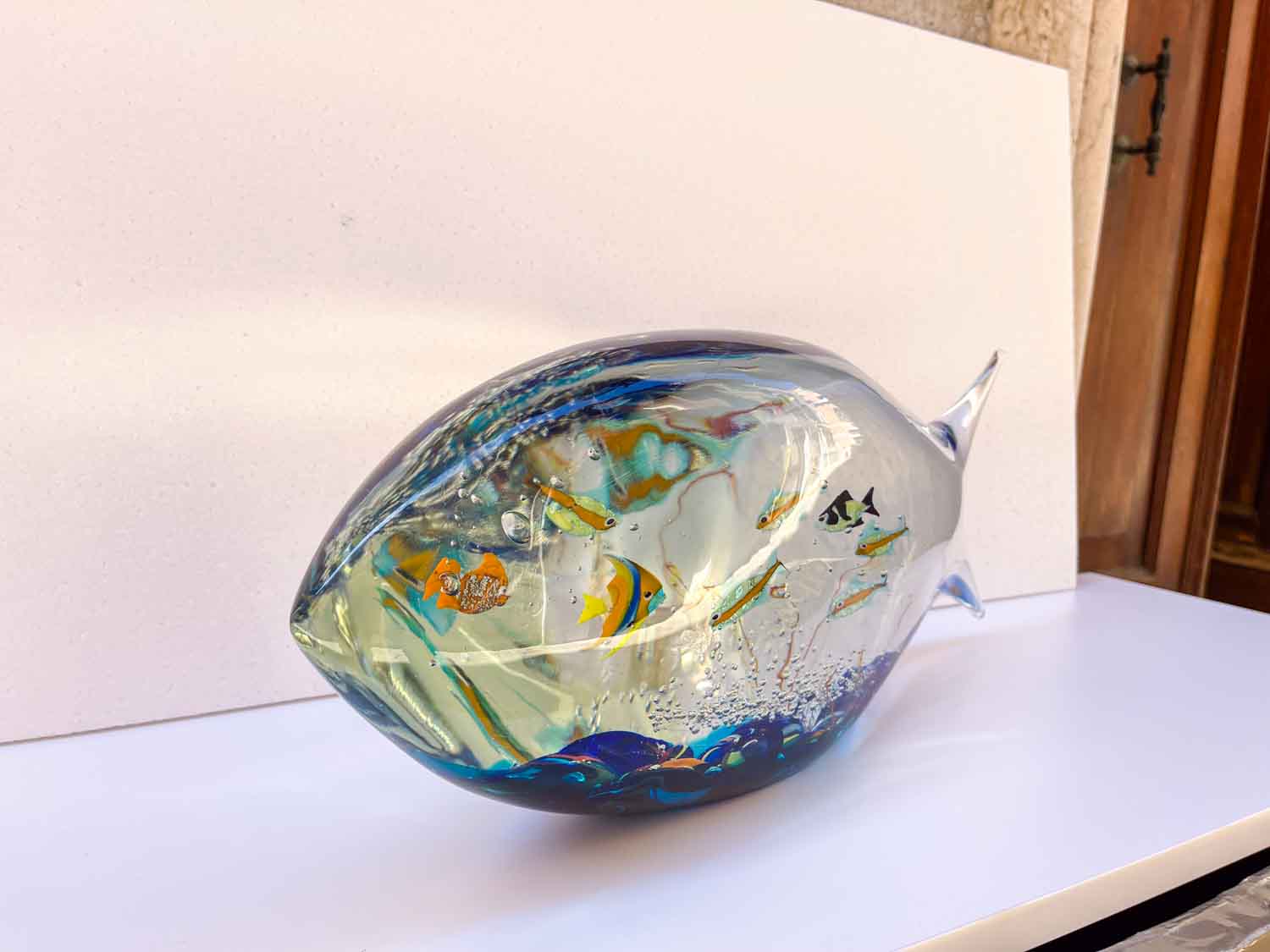 Aquarium fish shaped