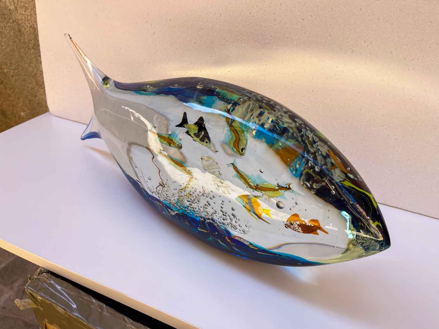 Aquarium fish shaped