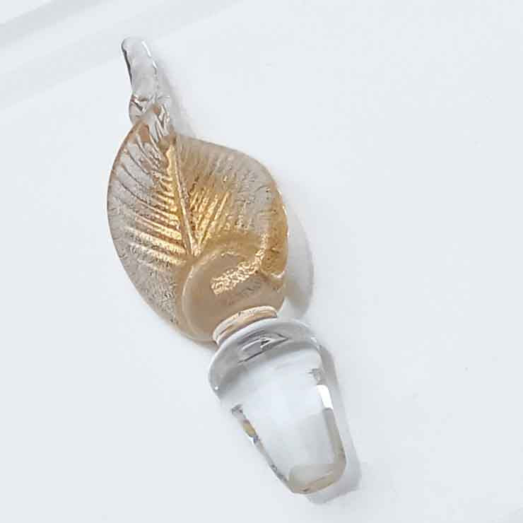 Round Rainbow Glass Bottle