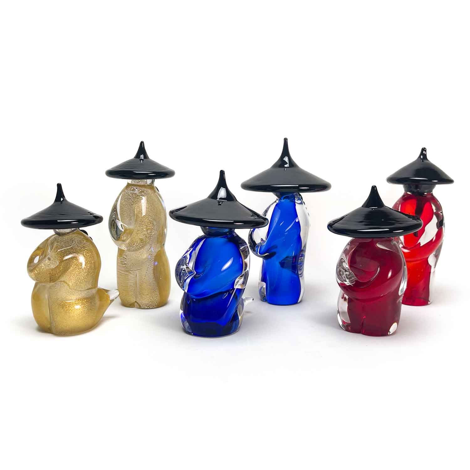 Couple of Chinese Figures - Murano Glass