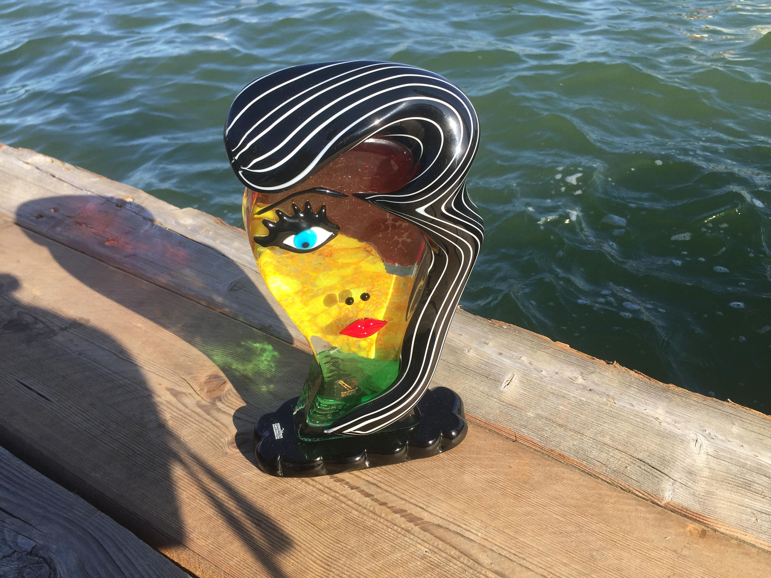 omaggio a Picasso murano glass