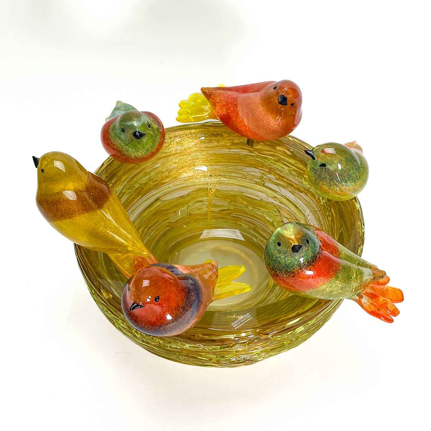Murano Birds Nest – The Glass Ark Collection