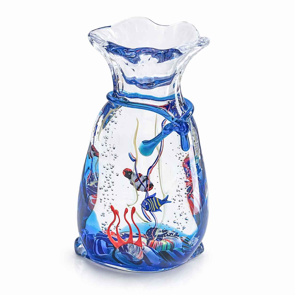 Tropical Fishes Bag -Murano Glass