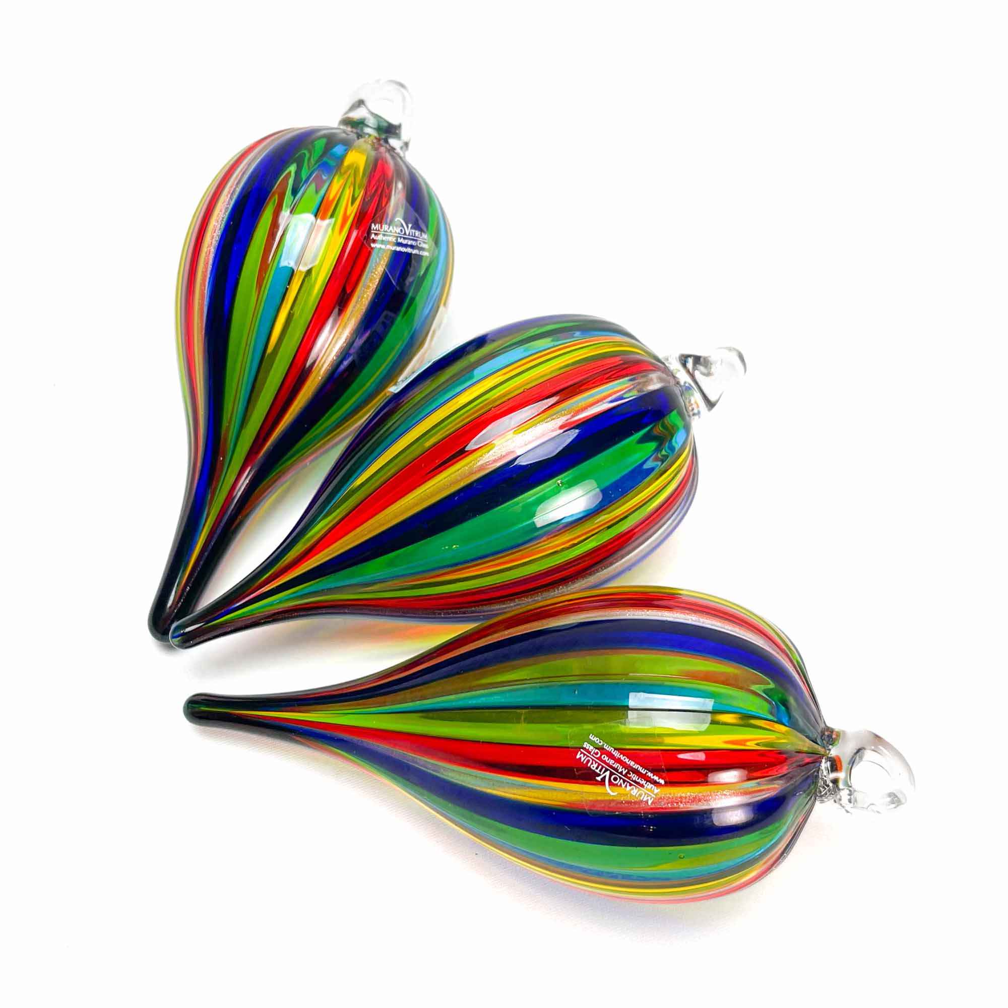 Drop Christmas glass ball