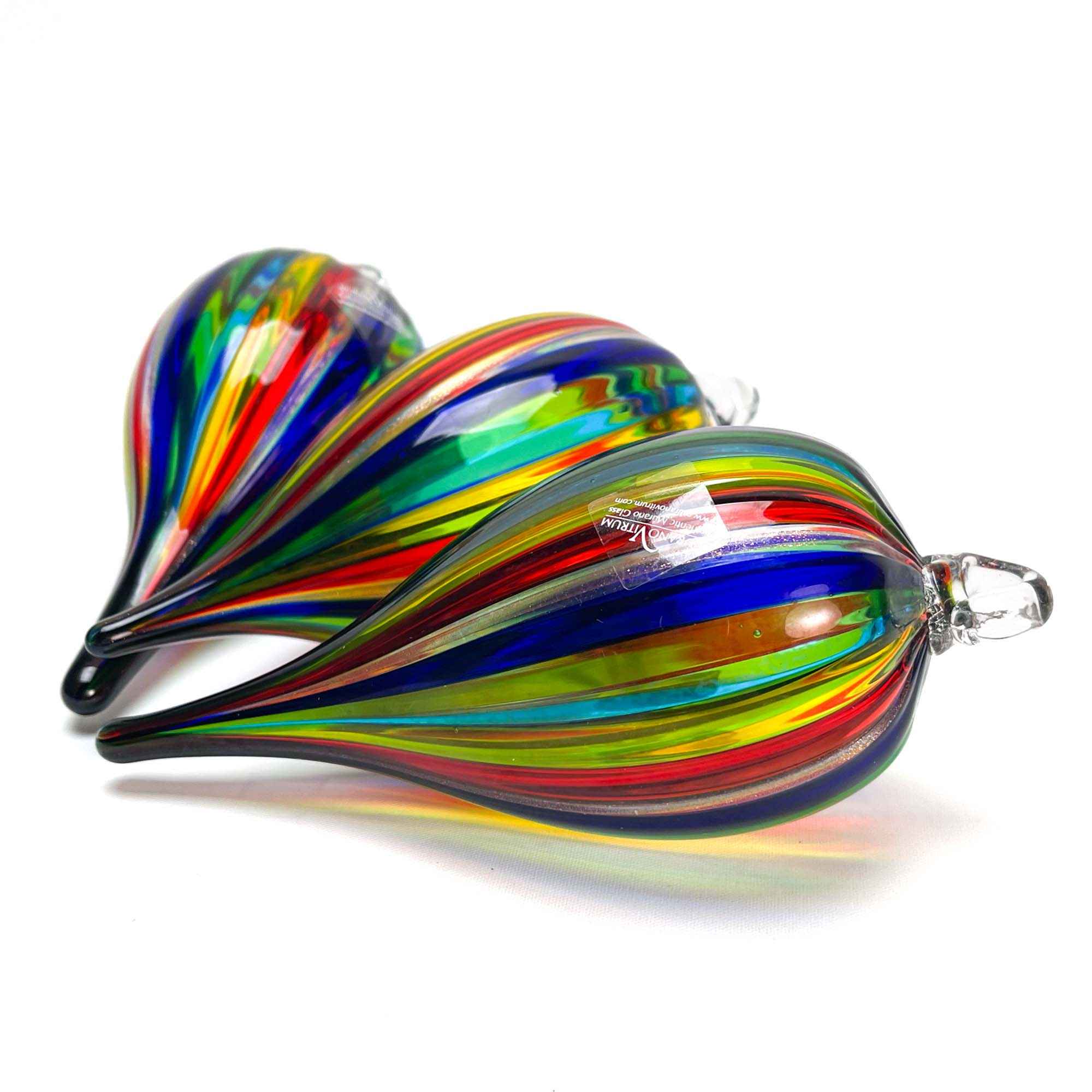 Drop Christmas glass ball