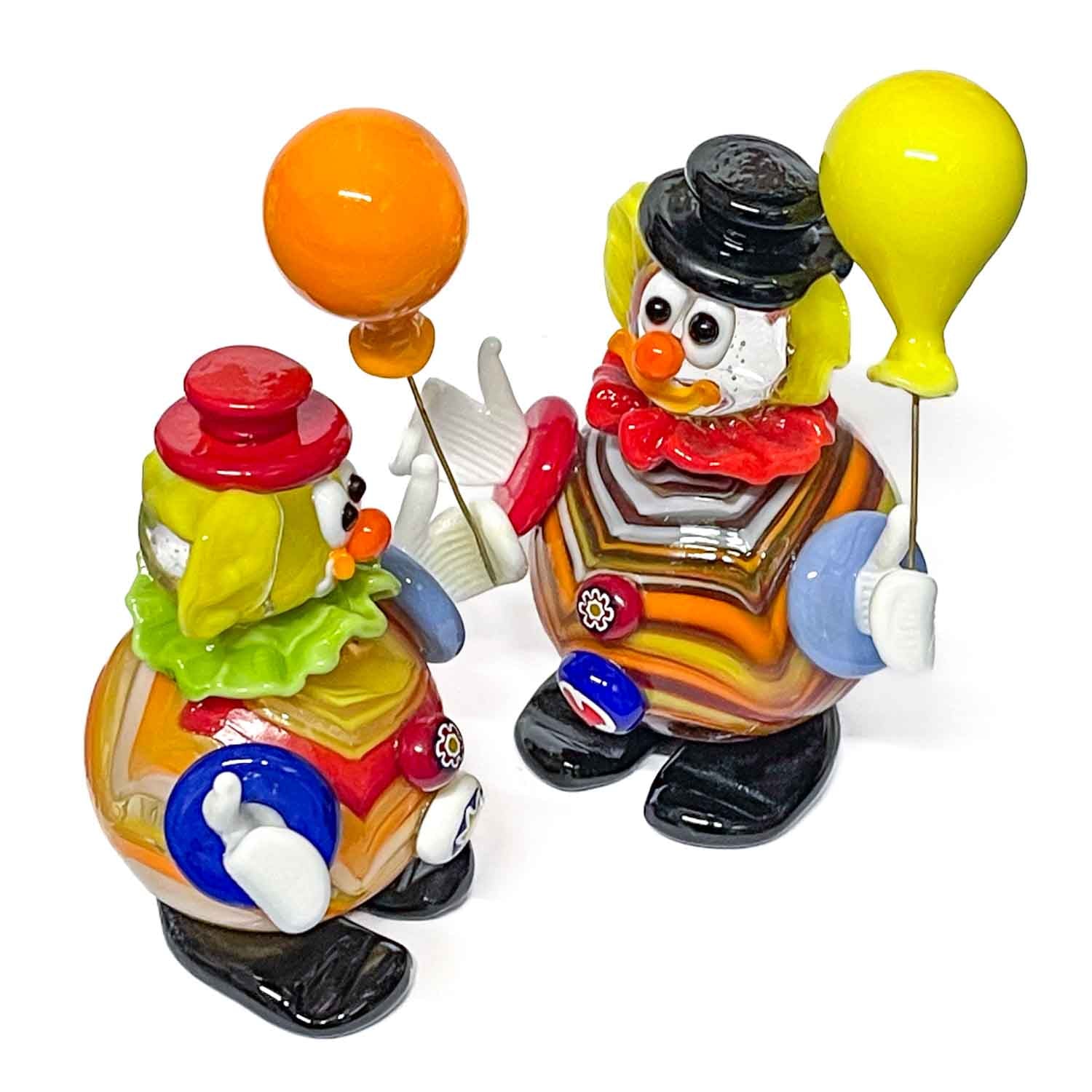 Murano Glass Clown with balloon