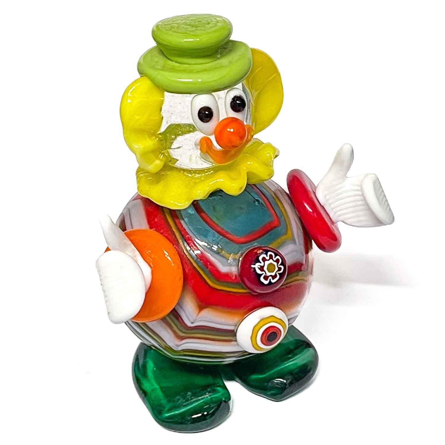 Murano Glass Clown with balloon