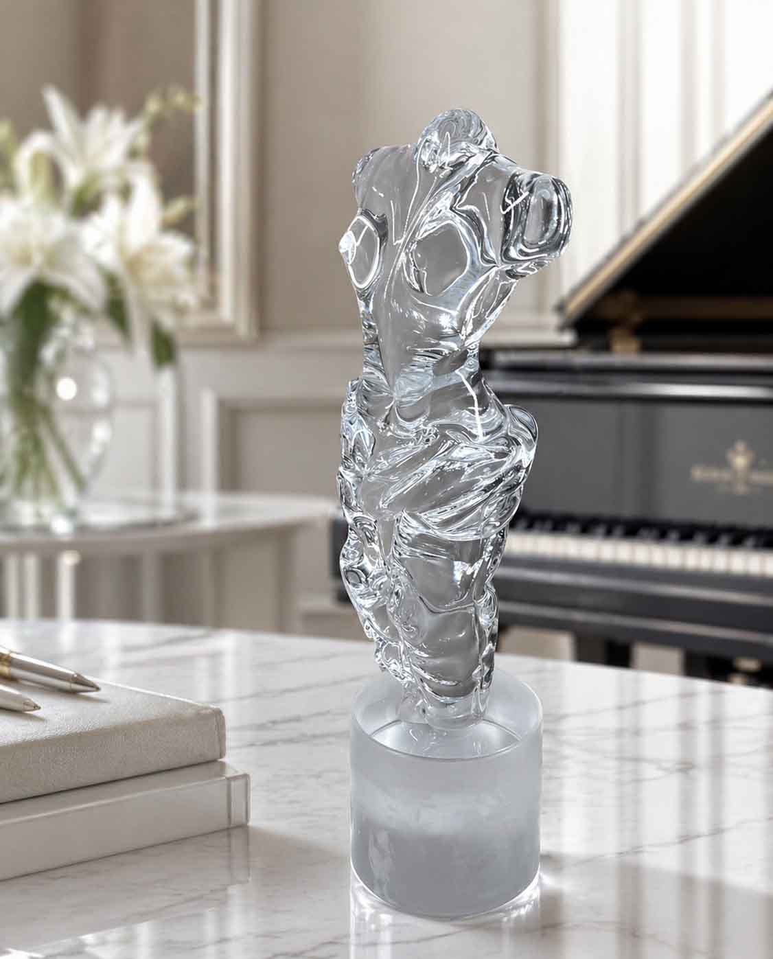 Crystal Woman - Murano Glass