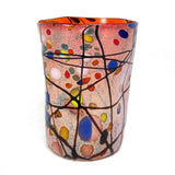 Kandinskji - Set di sei bicchieri in vetro di Murano ispirato