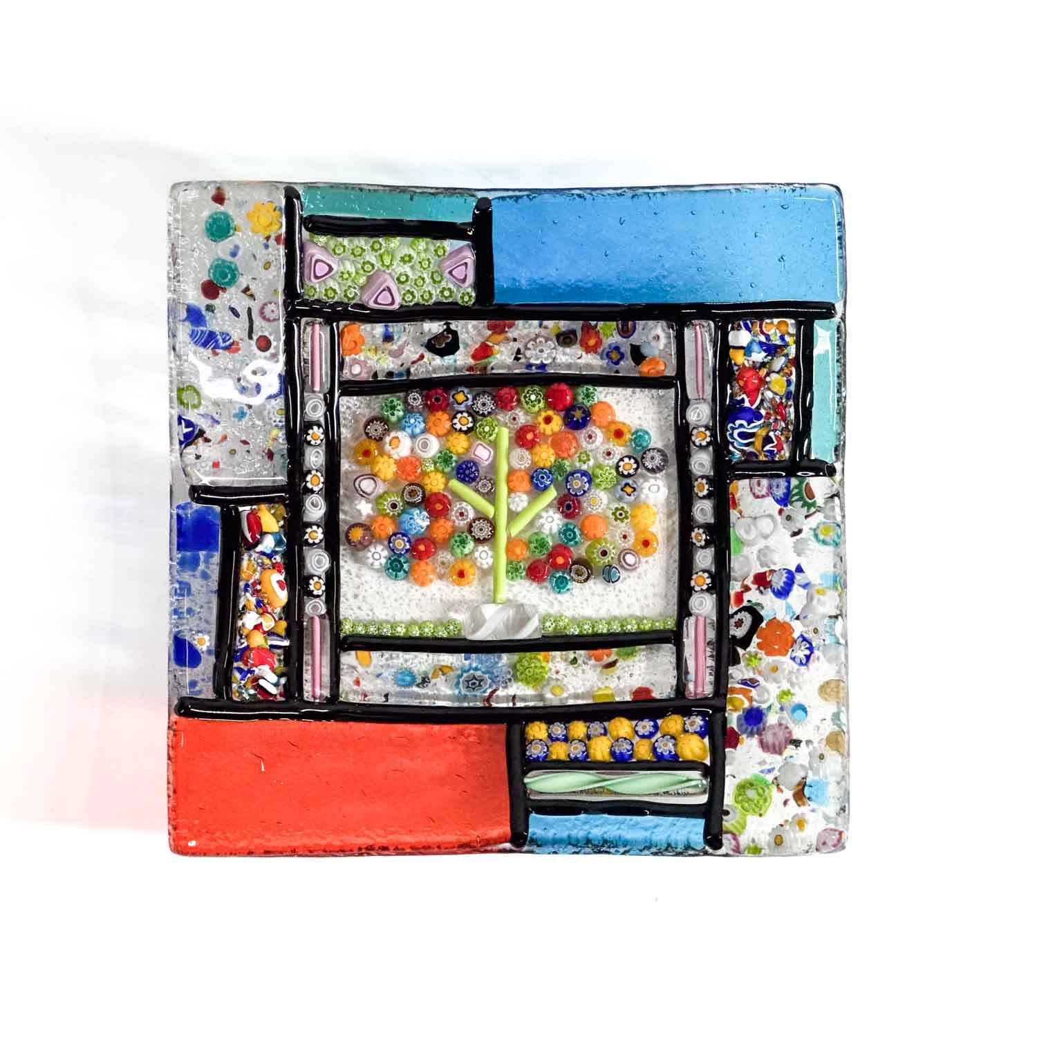 Mandala centerpiece - Murano Glass