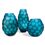 Pavone Vase Octanium - Murano Glass