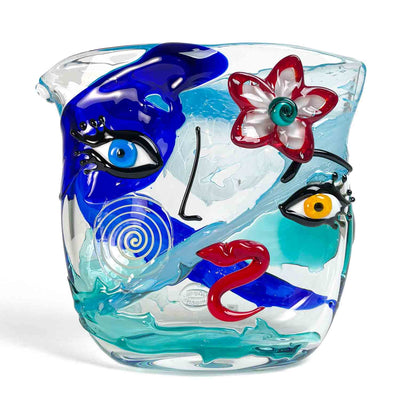 Vase - Valentine - Blown Murano glass - Wide