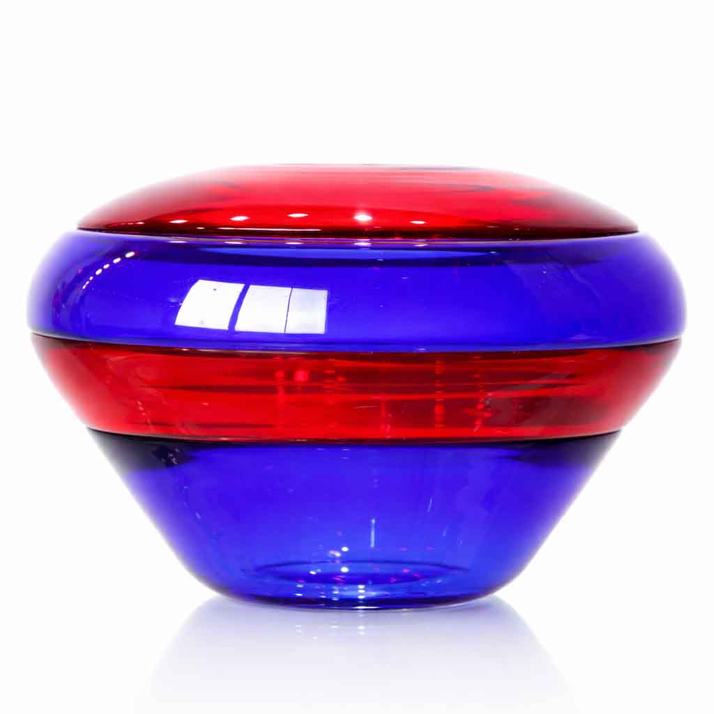 Sedimenti Collection - Blue & Red Vase