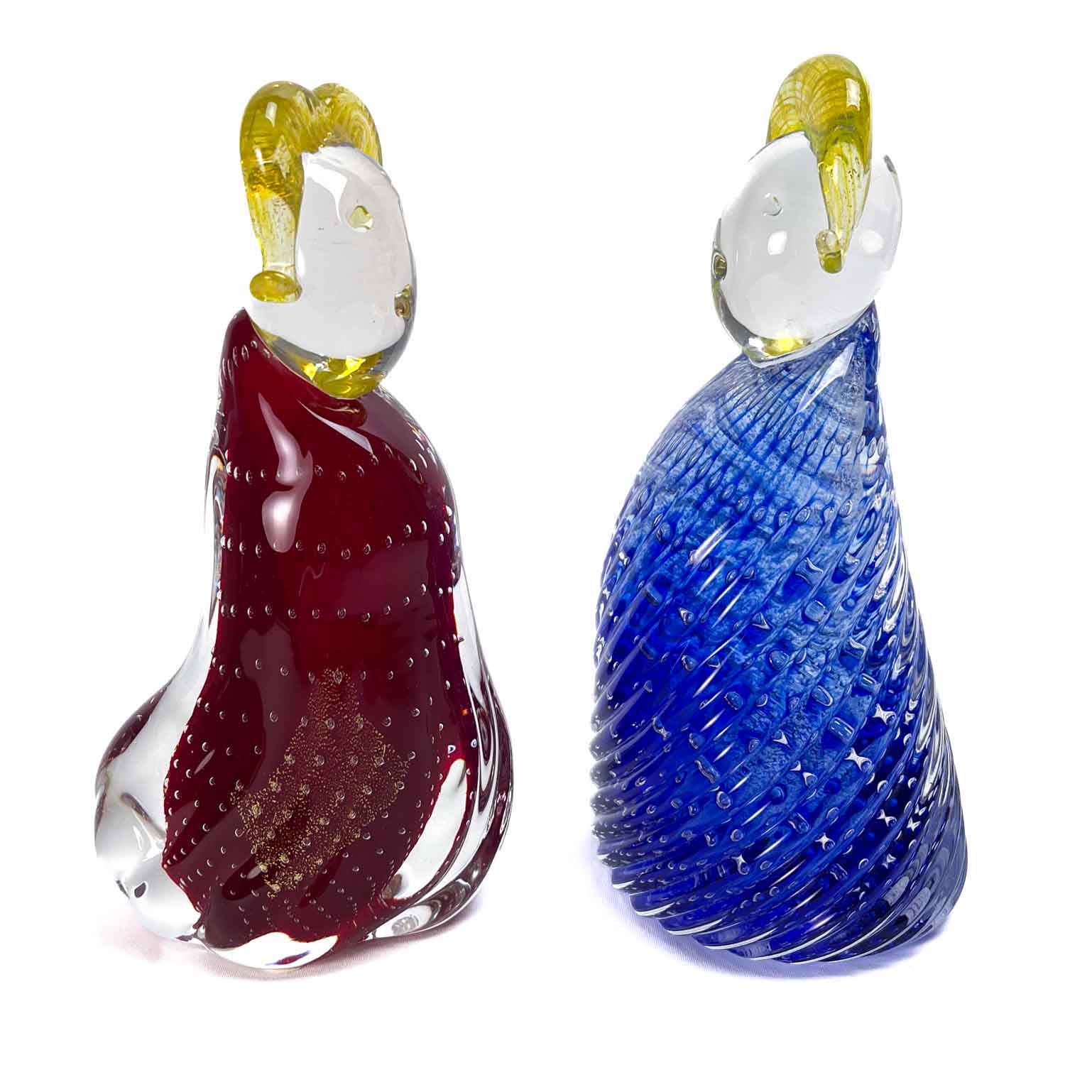 Poldo & Poldina - I Lirici - Murano Glass