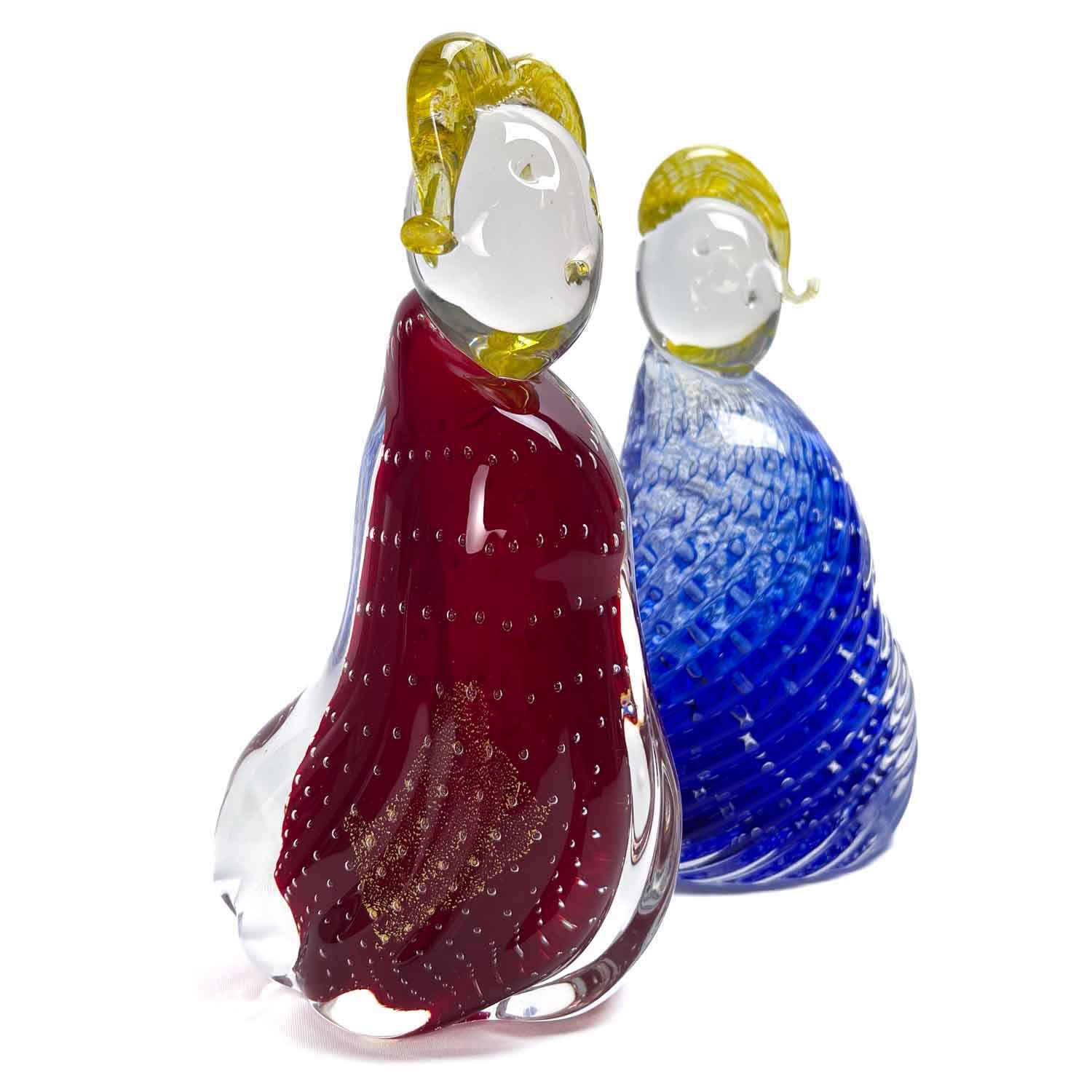 Poldo & Poldina - I Lirici - Murano Glass