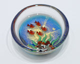 Murano glass dish with fish