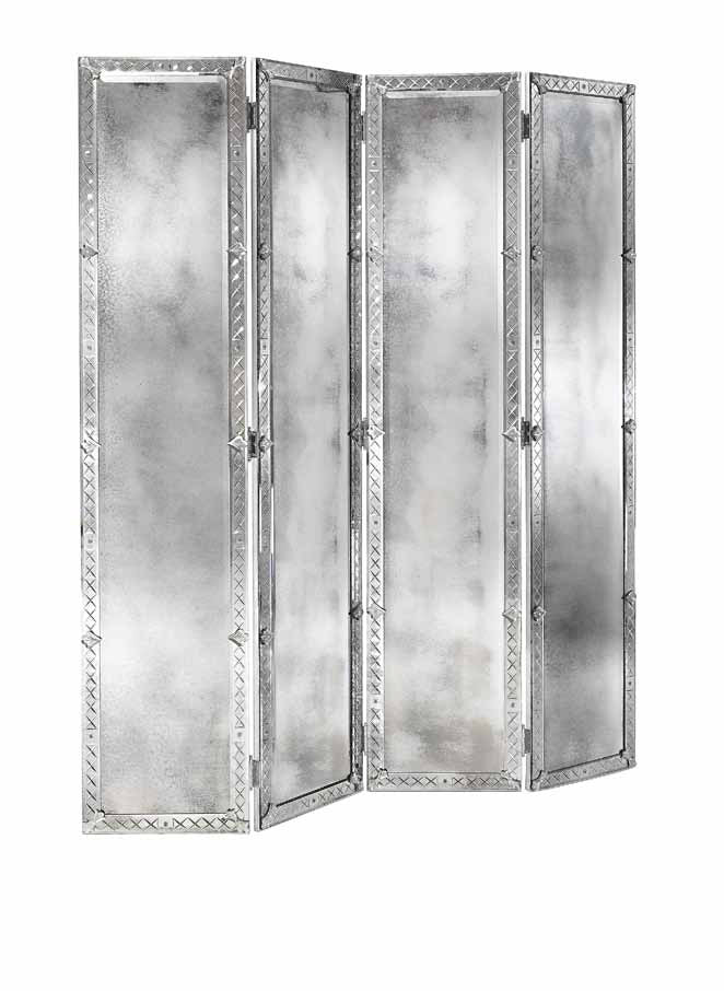 metal dressing screen Déco Screen - Art. 2660 | Modern Glass Furniture