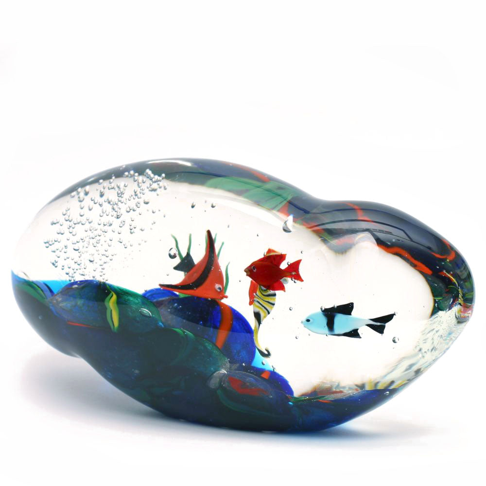 Aquarium Cloud - Murano Glass