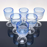 Bicchieri da liquore Foscarini, set di sei - Vetro di Murano
