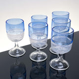 Bicchieri da liquore Foscarini, set di sei - Vetro di Murano