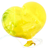 Heart shaped glass balloons - cm 16