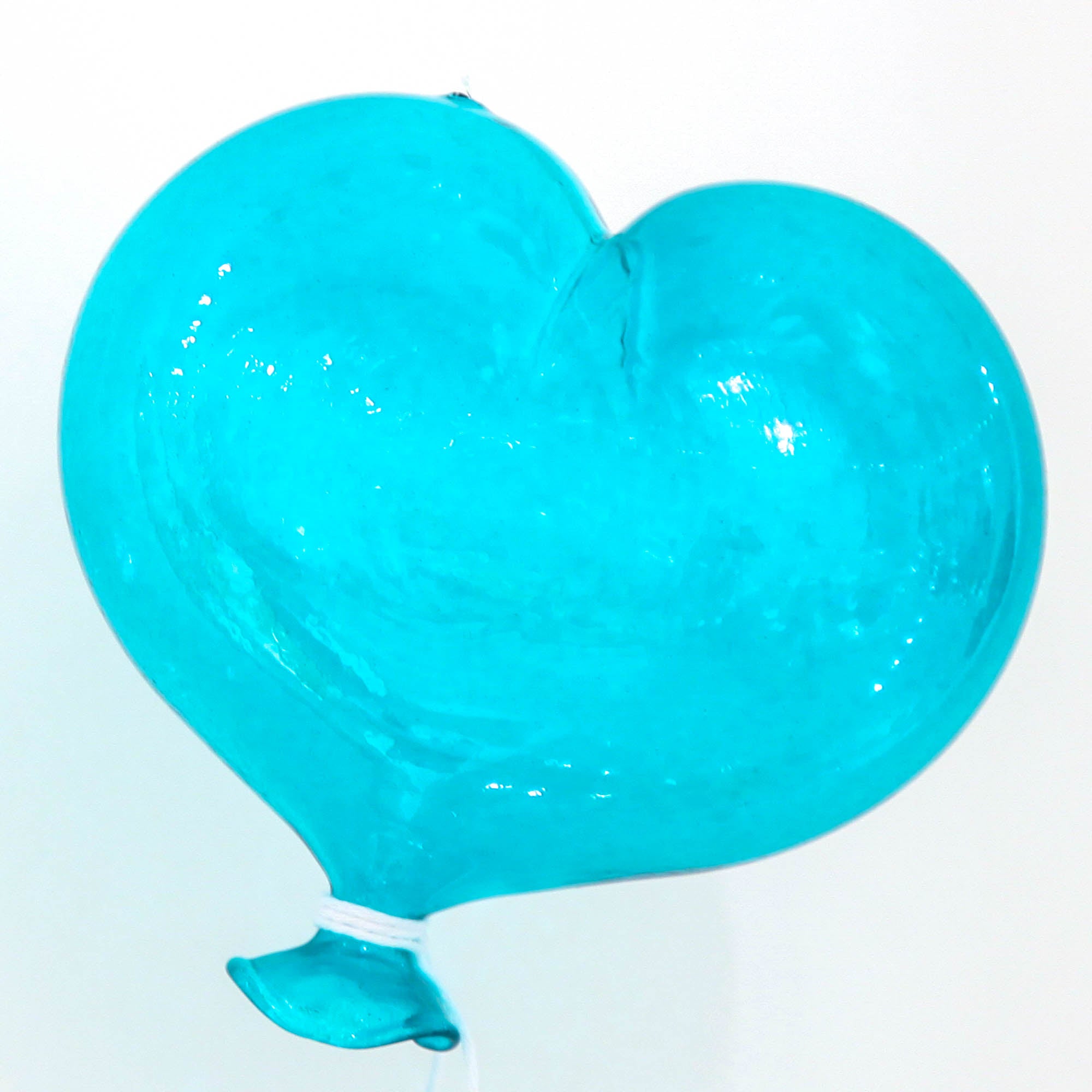 Ballons en verre en forme de coeur - 10 cm