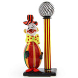 Funny Clown on Lamppost- Murano Glass
