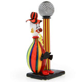 Funny Clown on Lamppost- Murano Glass