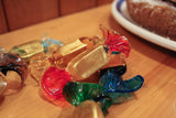 Gilt glass candies - Set of 5 up to 50 pieces