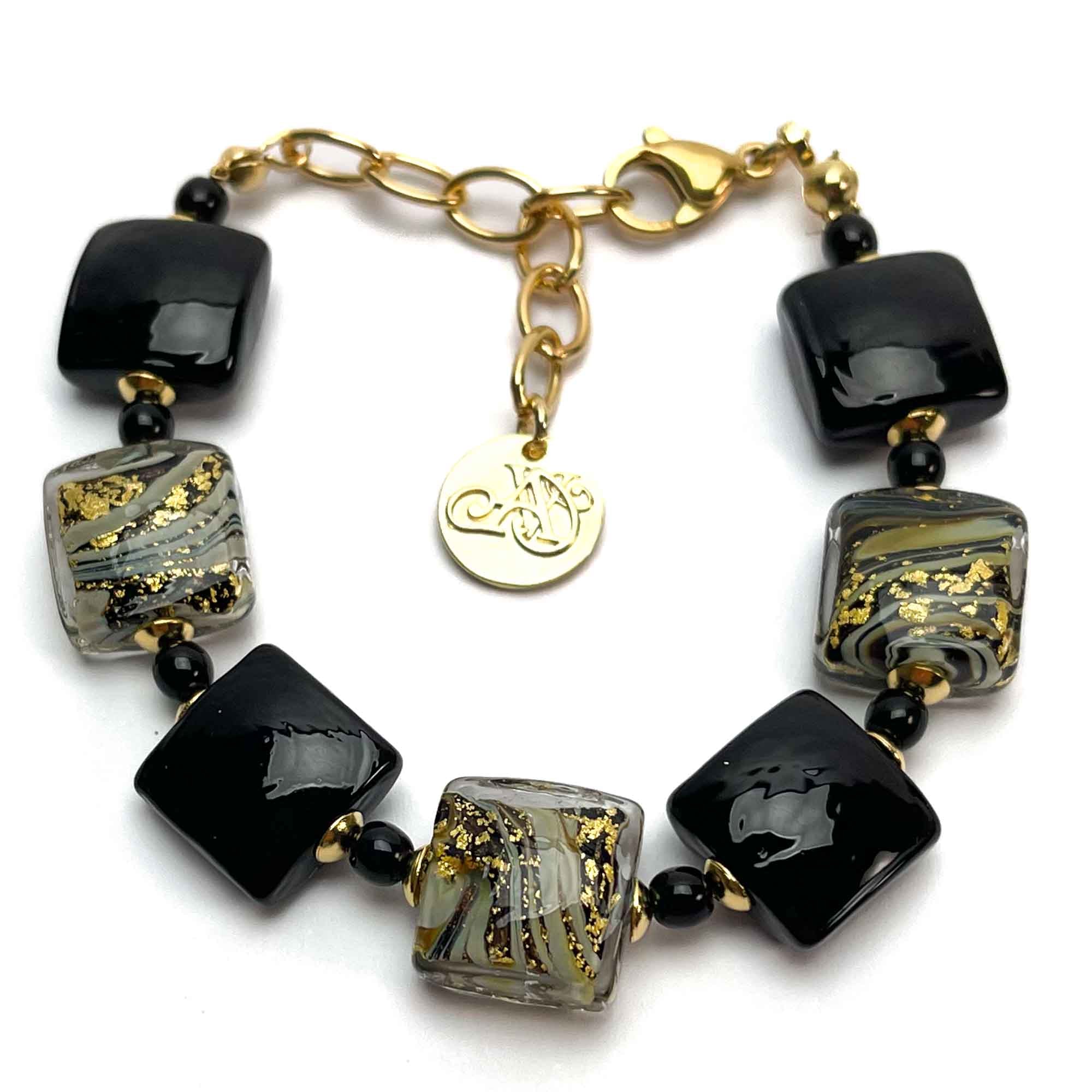 Las Vegas light bracelet - Murano Glass