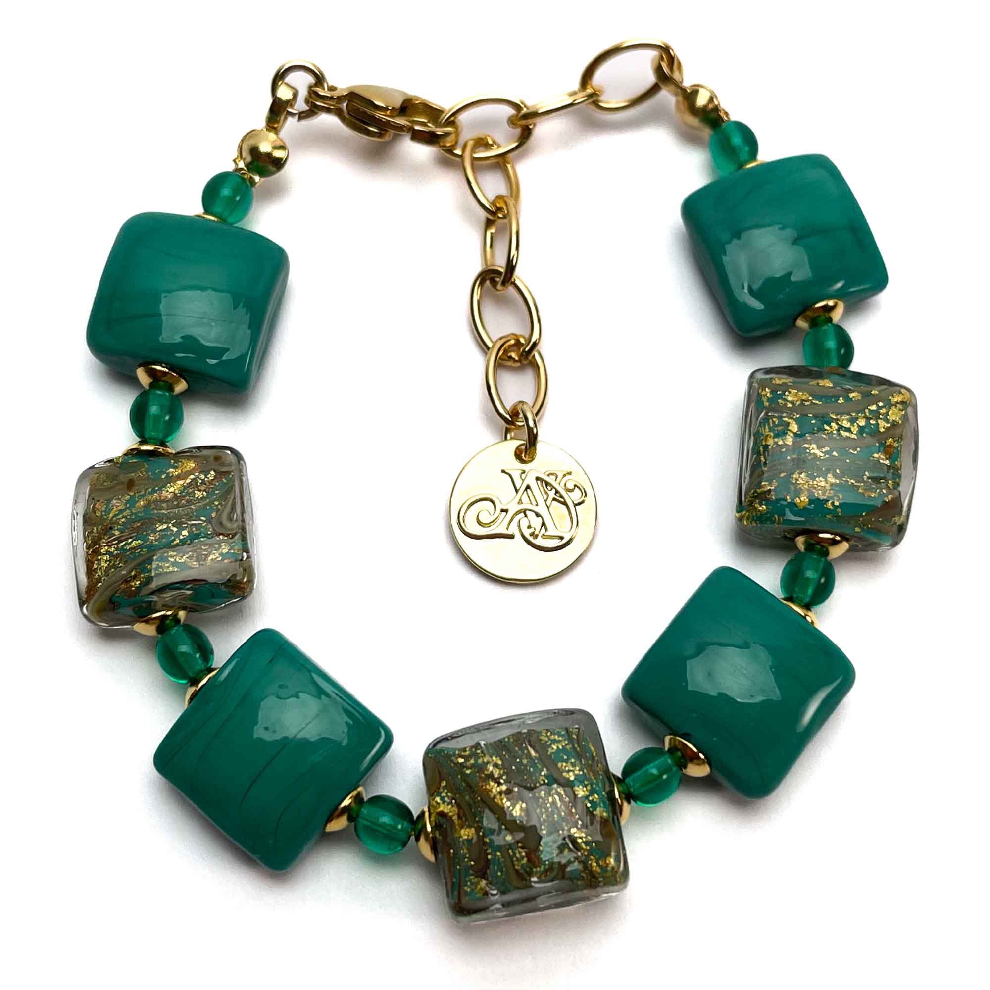 Las Vegas light bracelet - Murano Glass