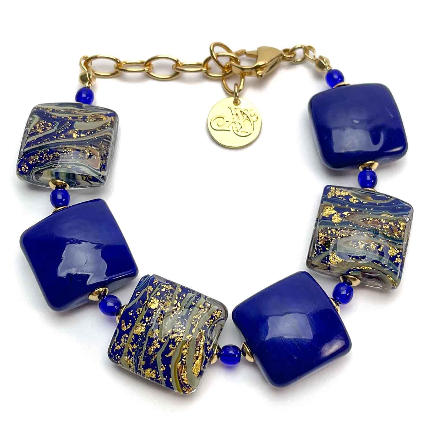 Las Vegas bracelet - Murano Glass