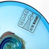 Aquamarine Murano Glass Goblet - Seguso