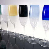 Bicchieri da prosecco e champagne Foscarini, set di due - Vetro di Murano