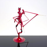 Red Flying devil - Murano Glass