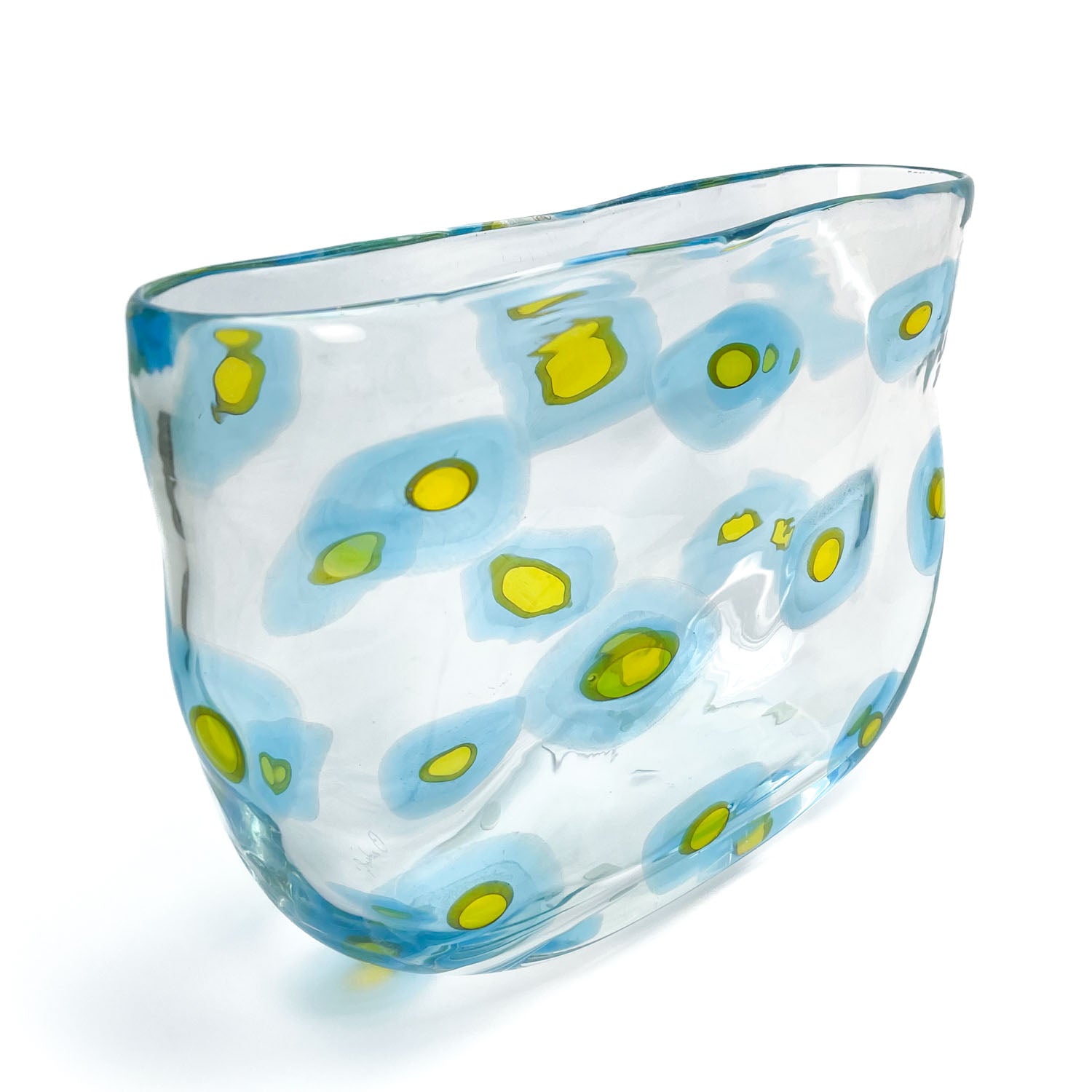 Valentine Low Murano Glass Vase