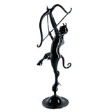 Black Devil with Bow and Arrow - Murano Glass