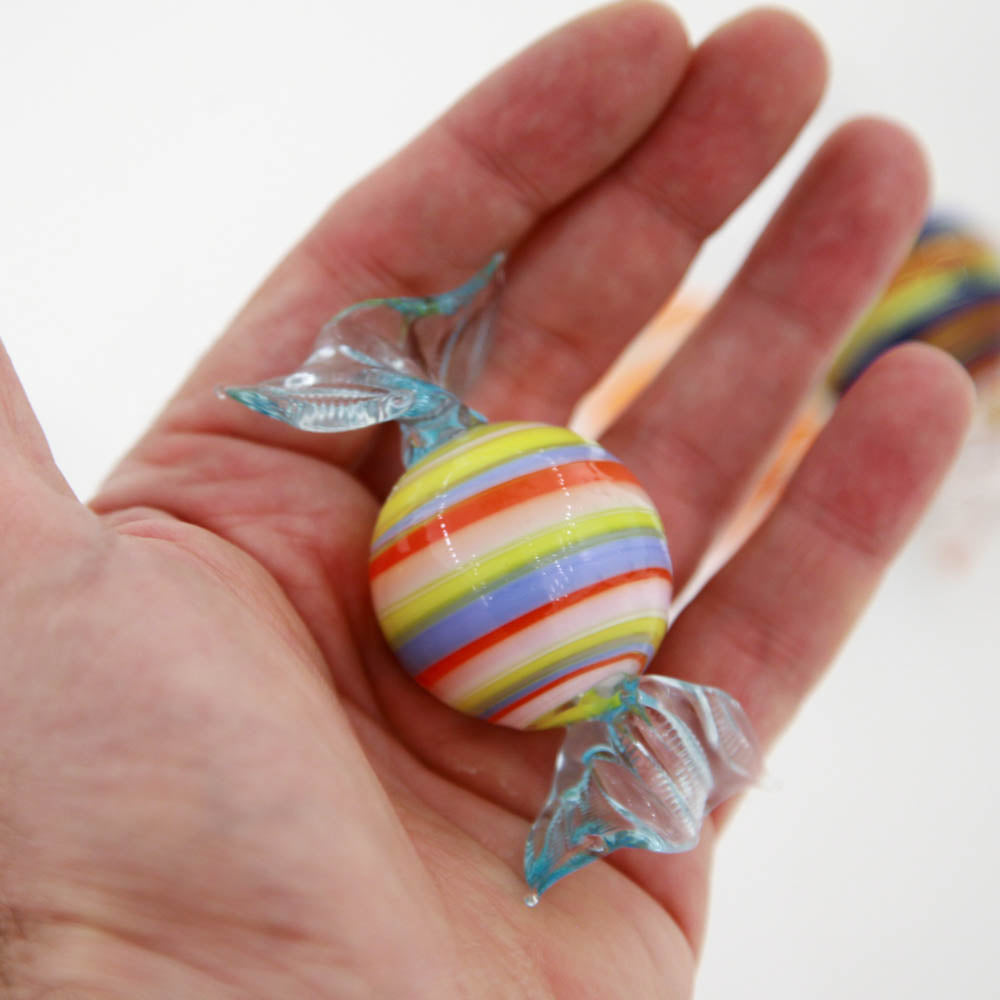 Blown glass multicolor sweets - set of 3 up to 30 pieces