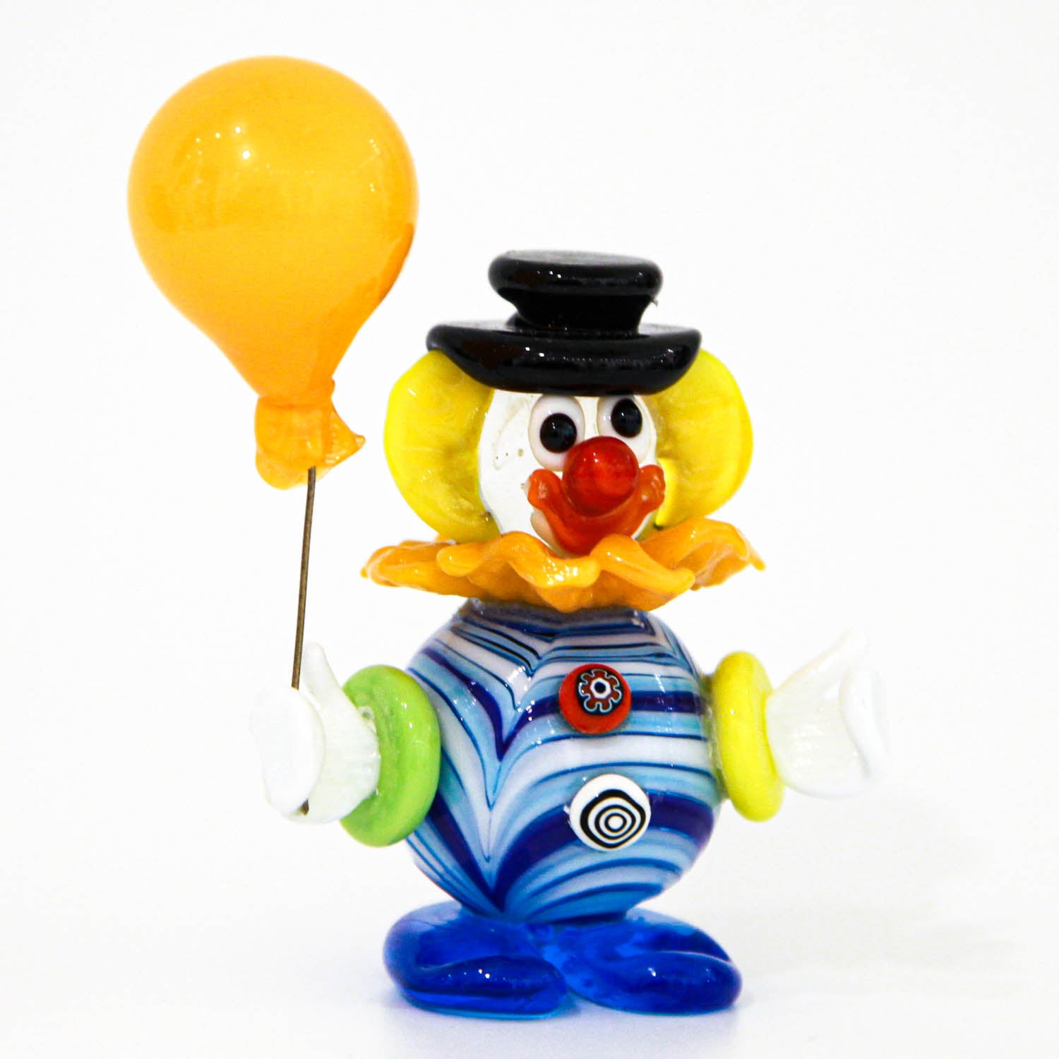 Murano Glass Clown with balloon